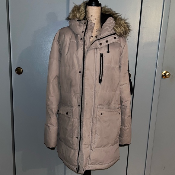 Heavyweight Faux Fur Winter Jacket - Picture 5 of 5